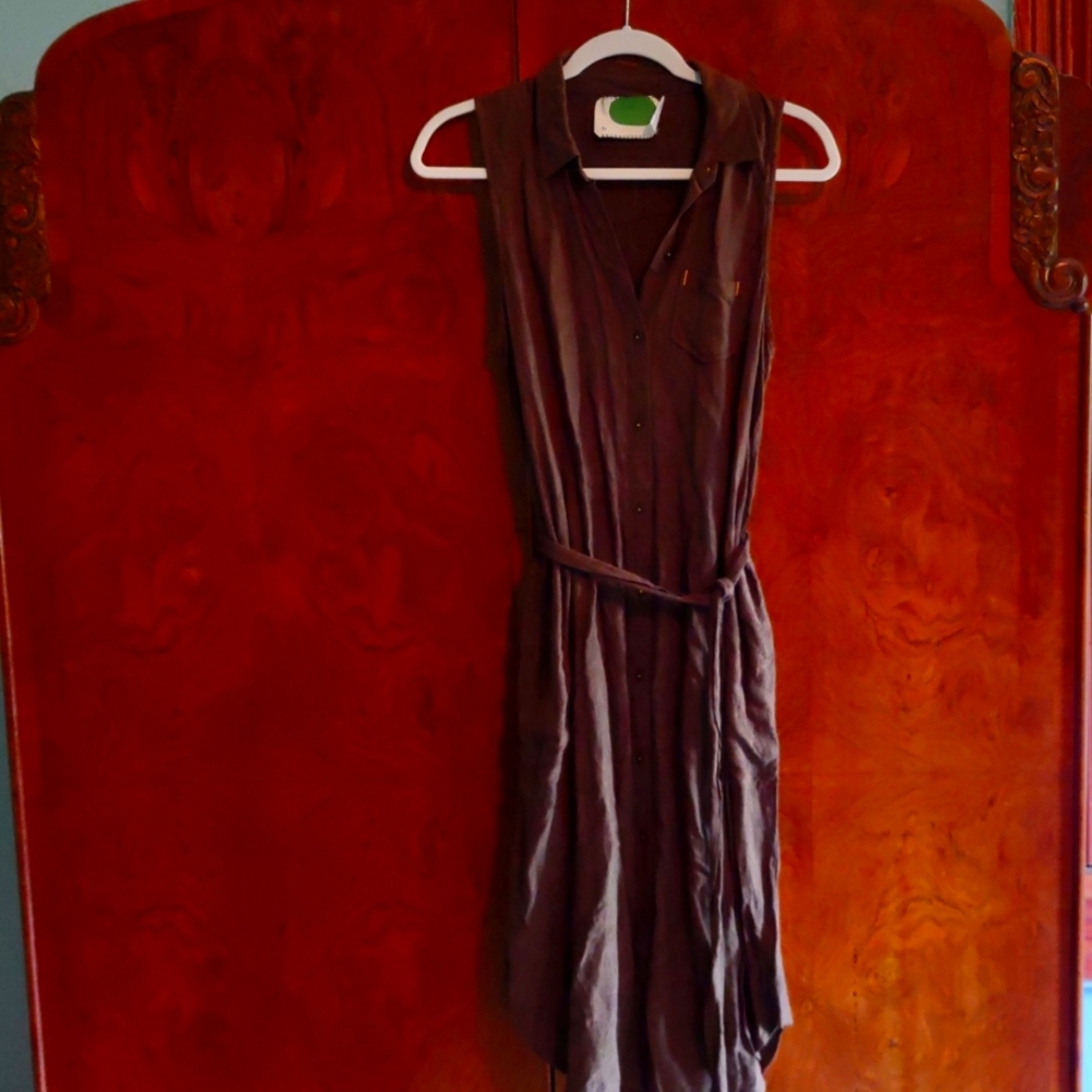 Belted dress